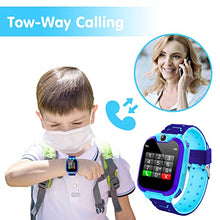 Carica l&#39;immagine nel visualizzatore di Gallery, Smartwatch per Bambini con Telefono, Orologio Intelligente con 16 Giochi Chiamata Musicale SOS Touchscreen Fotocamera, Smart Watch per Ragazzi Ragazze Regalo di Compleanno[Scheda SD integrata]