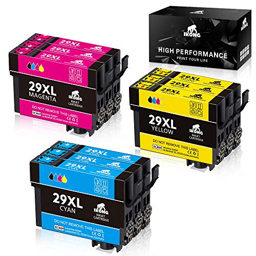 IKONG 29XL Compatibile per Epson 29 Cartucce Lavora con Expression...