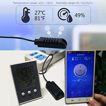 Carica l&#39;immagine nel visualizzatore di Gallery, TH10 Temperatura e Umidità Monitoraggio Wifi e