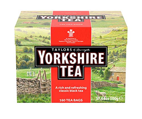 Taylors of Harrogate Yorkshire, Tè Nero 160 bustine di te - 1 unitá