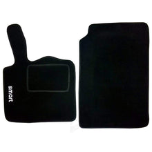 Carica l&#39;immagine nel visualizzatore di Gallery, Tappetini auto in moquette con strappo compatibili per Smart 2a Serie Nero - Ilgrandebazar