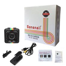Carica l'immagine nel visualizzatore di Gallery, Mini telecamera SQ11 HD, Sansnail con visione notturna e risoluzione 1080p...