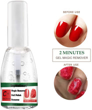 Carica l&#39;immagine nel visualizzatore di Gallery, Gel Polish Remover,Rimuove lo Smalto semipermanente, Magic Remover Gel Nail Polish Removal,Solvente per Unghie Professionale,Rimuove lo Smalto in Gel Soak-Off in 3-5 Minuti