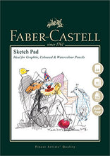 Carica l&#39;immagine nel visualizzatore di Gallery, Faber-Castell Blocco da disegno A&amp;G A4, Bianco A4 - Ilgrandebazar