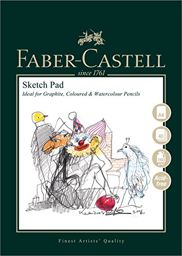 Faber-Castell Blocco da disegno A&G A4, Bianco A4 - Ilgrandebazar