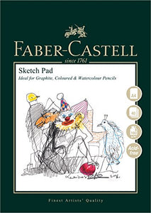 Faber-Castell Blocco da disegno A&G A4, Bianco A4 - Ilgrandebazar