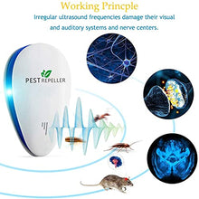 Carica l&#39;immagine nel visualizzatore di Gallery, Ultrasuoni per Topi,Repellente Ultrasuoni Anti Zanzare Ultrasuoni Interno Dispositivo Anti Topi, Insetti, Zanzare, Scarafaggi, Ratti, Formiche, Ragni 4 Pack