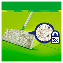 Carica l'immagine nel visualizzatore di Gallery, Swiffer Starter Kit Scopa con 1 Manico + 8 Panni di Ricambio, per Catturare e Intrappolare la Polvere