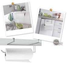 Carica l&#39;immagine nel visualizzatore di Gallery, Metaltex Easy-Roll - Porta rotolo/carta da 35x18x10, Grigio Metallizzato - Ilgrandebazar