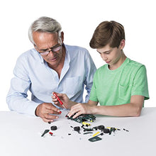 Carica l&#39;immagine nel visualizzatore di Gallery, MECCANO by Erector 5 in 1 Roadster Pull Back Car Building Kit, STEM 175 pezzi - Ilgrandebazar