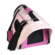 Carica l'immagine nel visualizzatore di Gallery, PET MAGASIN - Trasportino Morbido - Borsa da Trasporto Gatti, Cani Rosa - Ilgrandebazar