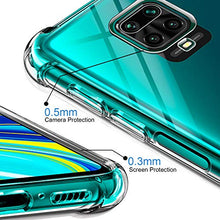 Carica l'immagine nel visualizzatore di Gallery, ivencase Cover Xiaomi Redmi Note 9S,con 4 Angoli Cuscino d'Aria Protezione...