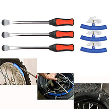 Carica l'immagine nel visualizzatore di Gallery, YOTINO Set Leve Smontagomme 3PCS Cucchiaio Pneumatico + Cerchione... - Ilgrandebazar