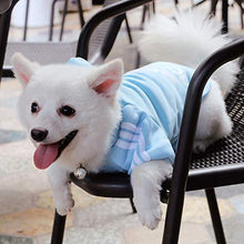 Carica l'immagine nel visualizzatore di Gallery, Eastlion Adidog, maglioncino per cucciolo di cane a maniche corte, M, Blau
