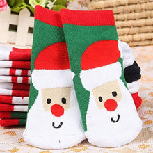 Carica l'immagine nel visualizzatore di Gallery, Yafane 6 Paia Calze di Natale Bambini Calzini Bambino Calze Natale Calzino di Spessi Cotone Caldo Inverno Unisex di Regali per Ragazze Ragazzo 1-10 Anni
