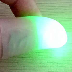 Ultnice, Gioco di magia: punta morbida per pollici con lampadina, luminosa e... - Ilgrandebazar