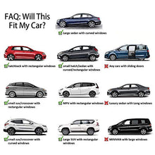 Carica l&#39;immagine nel visualizzatore di Gallery, PHYLES Tendine Parasole Auto Bambini, Protegge il Bambino, Animali L