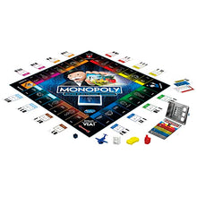 Carica l&#39;immagine nel visualizzatore di Gallery, Hasbro Monopoly Super Electronic Banking, Gioco in Scatola, Variante con Carte di Credito e Spazi Aerei, Include Lettore Elettronico Hasbro Gaming, per Famiglie e Bambini da 8 Anni in su