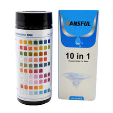 Carica l&#39;immagine nel visualizzatore di Gallery, Vansful Kit professionale 10 in 1, per test acqua potabile, 100 strisce, 100 - Ilgrandebazar