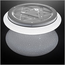 Carica l'immagine nel visualizzatore di Gallery, Lampada da soffitto LED, decoro a cielo stellato, plafoniera luce bianca...
