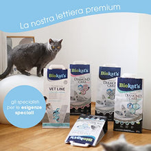 Carica l&#39;immagine nel visualizzatore di Gallery, Biokat&#39;s Diamond Care Fresh profumata, Lettiera per gatti a grana fine con carbone attivo e aloe vera, 1 Sacco, 1 x 10 L