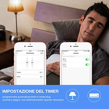 Carica l&#39;immagine nel visualizzatore di Gallery, Presa Alexa Aunics Smart, Italiana 2 Pezzi Compatibile con Alexa...