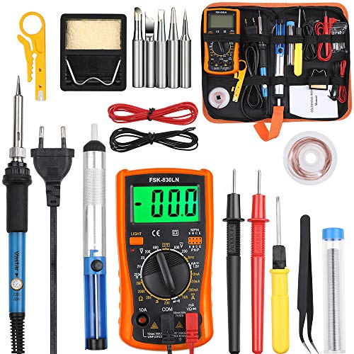 Vastar Saldatore Elettrico Professionale Kit - 60w, Saldatura... - Ilgrandebazar