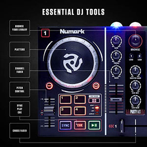 Numark Party Mix - Controller DJ Plug-and-Play a Due Canali per Serato DJ... - Ilgrandebazar