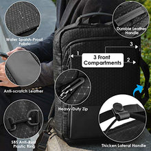 Carica l'immagine nel visualizzatore di Gallery, Gimars New Zaino Convertibile 3 in 1 Messenger Bag da Computer Nero Fantasia