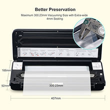 Carica l&#39;immagine nel visualizzatore di Gallery, Macchina Sottovuoto per Alimenti Bonsenkitchen, Sigillatore Nero 01 - Ilgrandebazar