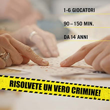 Carica l&#39;immagine nel visualizzatore di Gallery, Hidden Games Luogo del Reato - Il 4° caso - IN BILICO SU UN FILO - Gioco realistico su una scena del crimine, gioco emozionante in cui impersonate un detective, in lingua italiana