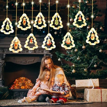 Carica l'immagine nel visualizzatore di Gallery, MOYKSRR Luci Tenda Natale, 3M Tenda luminosa a LED, Catena di Luci Decorative con Telecomando 8 Modalità Impermeabile LED Tenda Luminosa, Luci di Natale per Decorazioni Finestre, Feste, Giardino