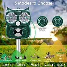 Carica l&#39;immagine nel visualizzatore di Gallery, Repellente Gatti, Homtiky Ultrasuoni Energia Solare IP66...