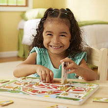 Carica l&#39;immagine nel visualizzatore di Gallery, Melissa and Doug Gioco in legno Il gioco Farm Hide &amp; Seek Board, Multicolore - Ilgrandebazar