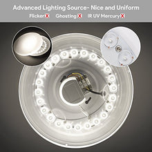 Carica l&#39;immagine nel visualizzatore di Gallery, Plafoniera LED Lampada a Soffitto Bianco Naturale 4000K 24W 2050 Lumens