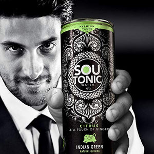 Sou Tonic Citrus & Touch of Ginger - 33cl (Quinine Naturelle) [Confezione da...