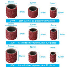 Carica l&#39;immagine nel visualizzatore di Gallery, 307Pcs Levigatura Cilindri Abrasiv，GOCHANGE 300Nastro abrasivo Sleeves+6Drum... - Ilgrandebazar