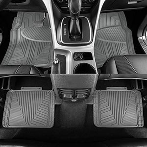 AmazonBasics - Set da 4 tappetini in gomma per auto, SUV, camion, Grigio - Ilgrandebazar