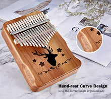 Carica l&#39;immagine nel visualizzatore di Gallery, Kalimba Thumb Piano 17 tasti, Topnaca Finger Con Istruzioni, Mbira... - Ilgrandebazar
