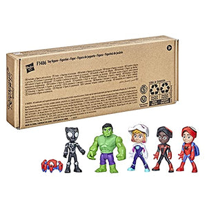 Marvel Spidey And His Amazing Friends, Confezione Multipla di Eroi maschiati da 10 cm, per Bambini dai 3 Anni in su [Esclusivo Amazon]