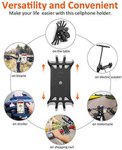 Carica l'immagine nel visualizzatore di Gallery, Vobon Supporto Bici Smartphone, Porta Cellulare 360° Rotabile...