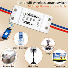 Carica l&#39;immagine nel visualizzatore di Gallery, ANRIS Sonoff Basic WiFi Interruttore 03-Sonoff+Custodia impermeabile IP66 - Ilgrandebazar