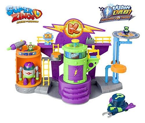 SuperZings- PlaySet Lab Drk Giocattolo, Colore Assortiti, PSZSP112IN10 - Ilgrandebazar