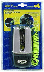 Viro 152.47 Bloccadisco BLINDATO EXTREME, Finitura Cromata, Arco da 11 mm