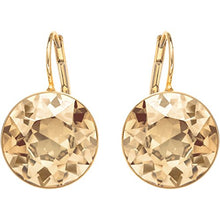 Carica l&#39;immagine nel visualizzatore di Gallery, Swarovski Orecchini Bella, Dorato, placcatura oro - Ilgrandebazar