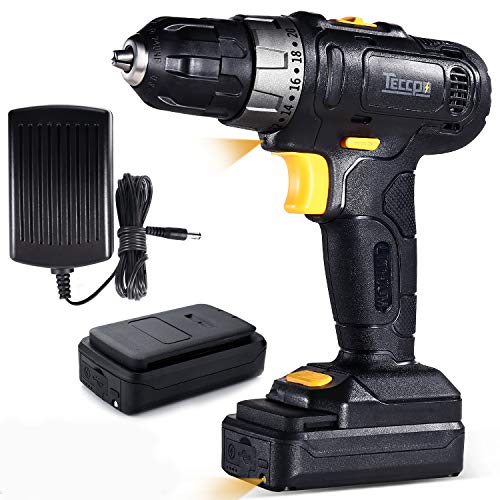 Trapano Avvitatore Batteria12V, TECCPO Professional a Batteria 27Nm,... - Ilgrandebazar