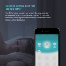 Carica l&#39;immagine nel visualizzatore di Gallery, TP-Link TL-WA850RE Ripetitore Wireless Wifi Extender e Access Point, Velocità Single Band 300Mbps, Porta LAN, Potenzia la tua copertura Wi-Fi, Compatibile con tutti i modem router wifi, Bianco