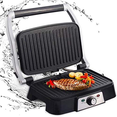 Aigostar Hitte 30HFA - Panini Maker/Griglia, Pressa a Griglia, Antiaderente - Ilgrandebazar