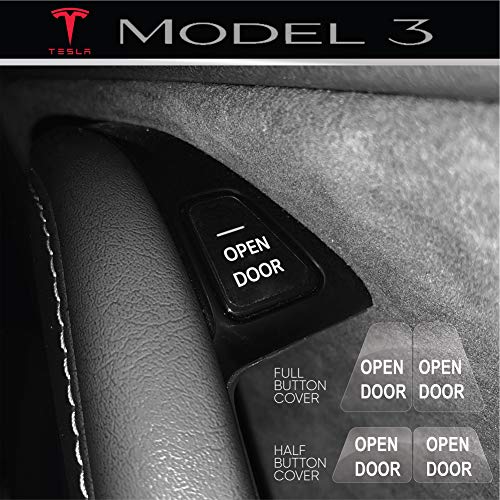 Tesla Model 3 - Adesivi per pulsanti