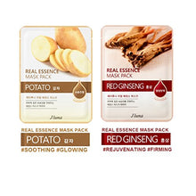 Carica l&#39;immagine nel visualizzatore di Gallery, Jluna korea real essence facial sheet masks 10 pack - 10 different types of... - Ilgrandebazar
